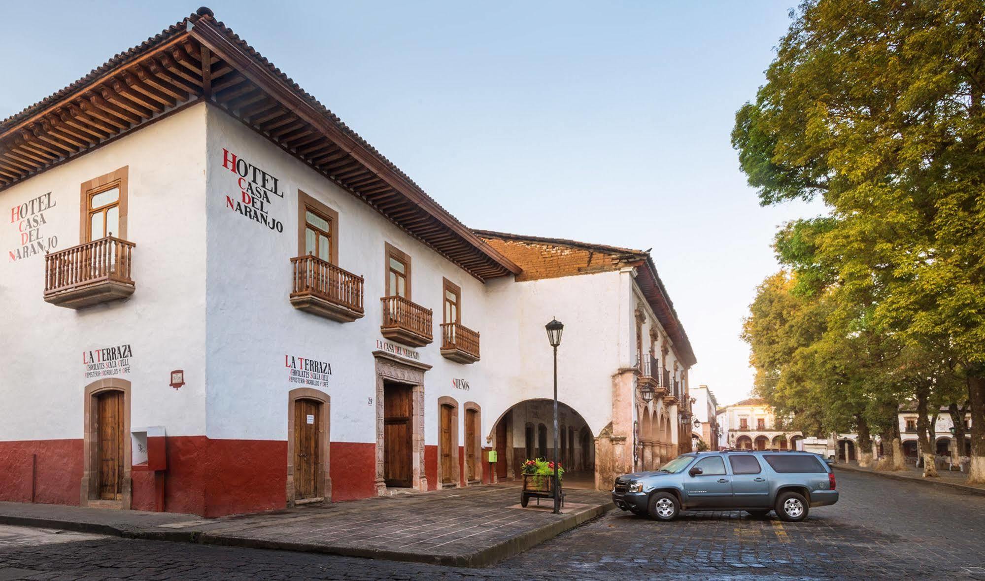 Hotel Casa Del Naranjo Pátzcuaro Zewnętrze zdjęcie